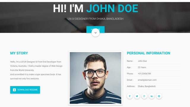 website information